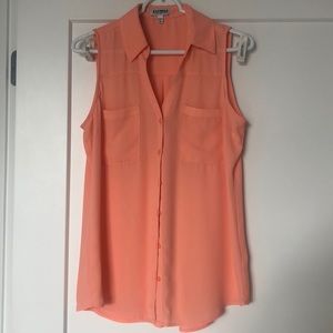 Portofino Button up tank top